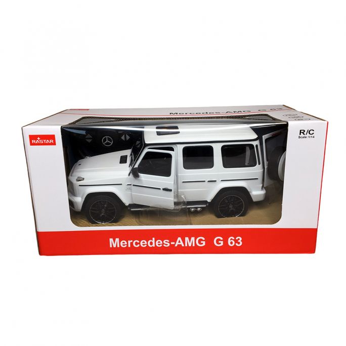 Mercedes Benz G63, Blanche, RTR - RASTAR RS95700 - 1/14