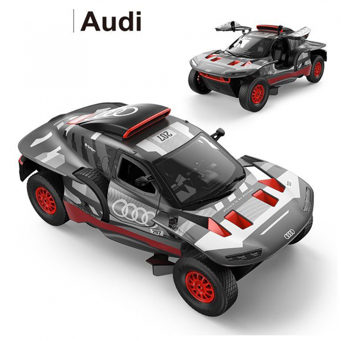 Audi RS Q e-tron, Grise & rouge RTR - RASTAR RS92200 - 1/14