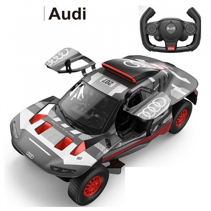 Audi RS Q e-tron, Grise & rouge RTR - RASTAR RS92200 - 1/14