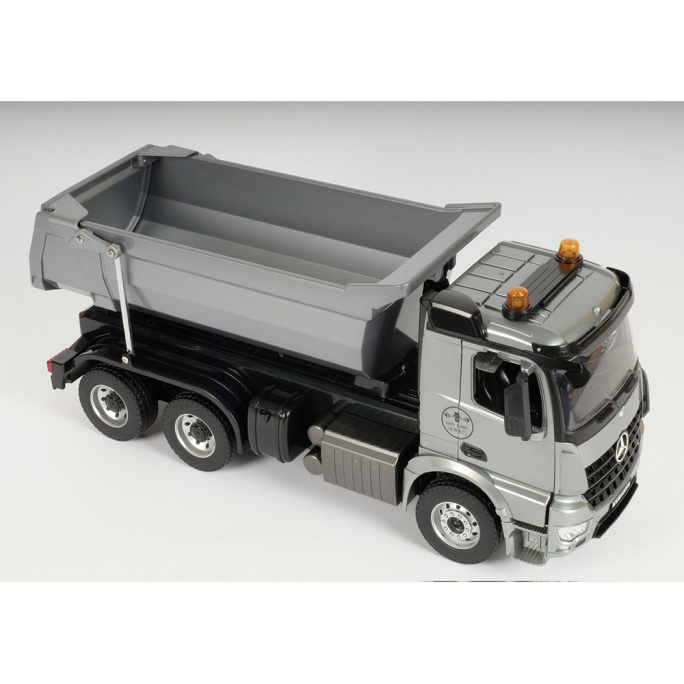 Camion Benne Pro  Mercedes Benz, Gris - T2M T805 - 1/20