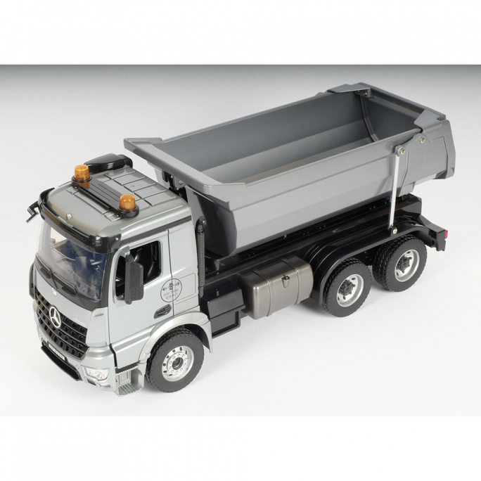 Camion Benne Pro  Mercedes Benz, Gris - T2M T805 - 1/20