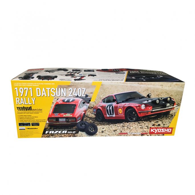 Fazer Rally FZ02-R Datsun 240Z 1971, RTR, 4WD - Kyosho 34482T1B - 1/10