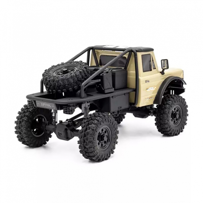 Crawler CRX18 Flat Cage, Sable, 4WD, RTR - HOBBYTECH CRX18-4WD-FC-SD - 1/18