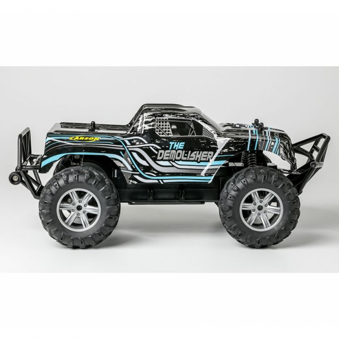 The demolisher 100% RTR, turquoise - 1/10