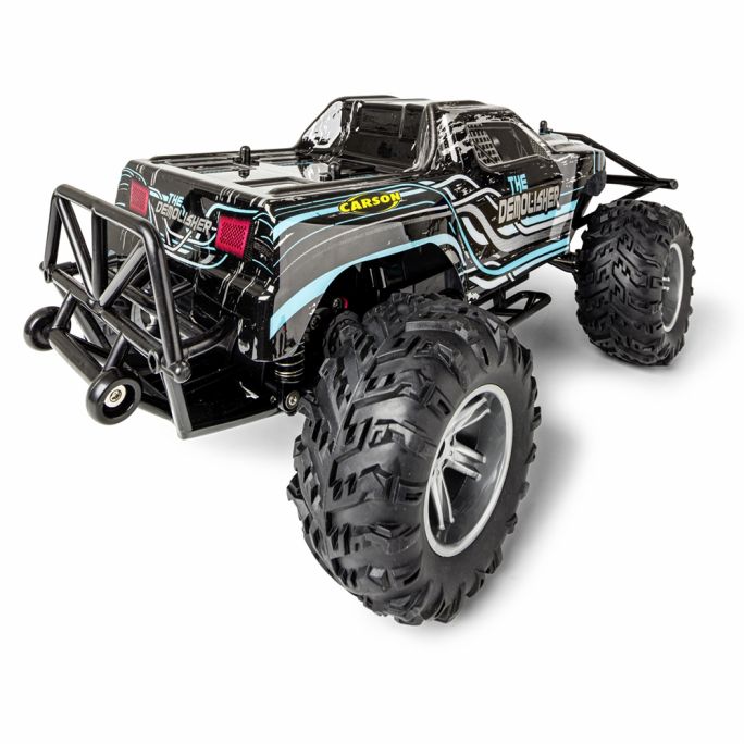 The demolisher 100% RTR, turquoise - 1/10