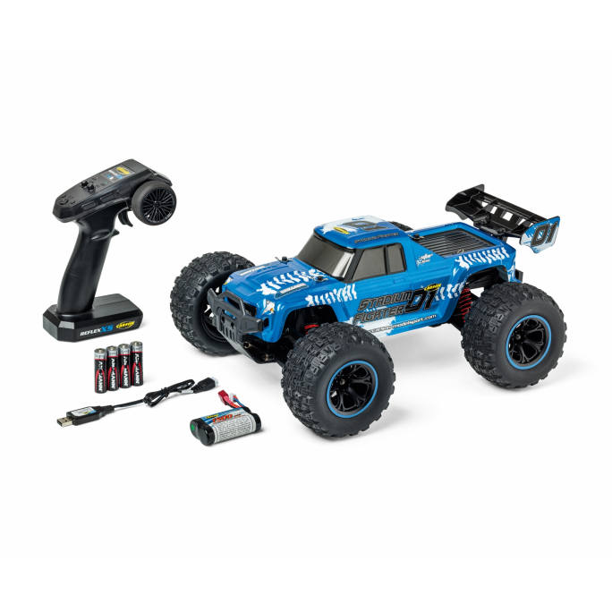 Buggy XS Stadium Fighter 100% RTR bleu - CARSON 500404252 - 1/10