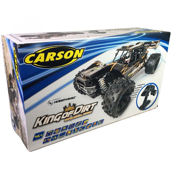 Tout-terrain King of Dirt Cage 4S RTR - CARSON 500409064 - 1/8