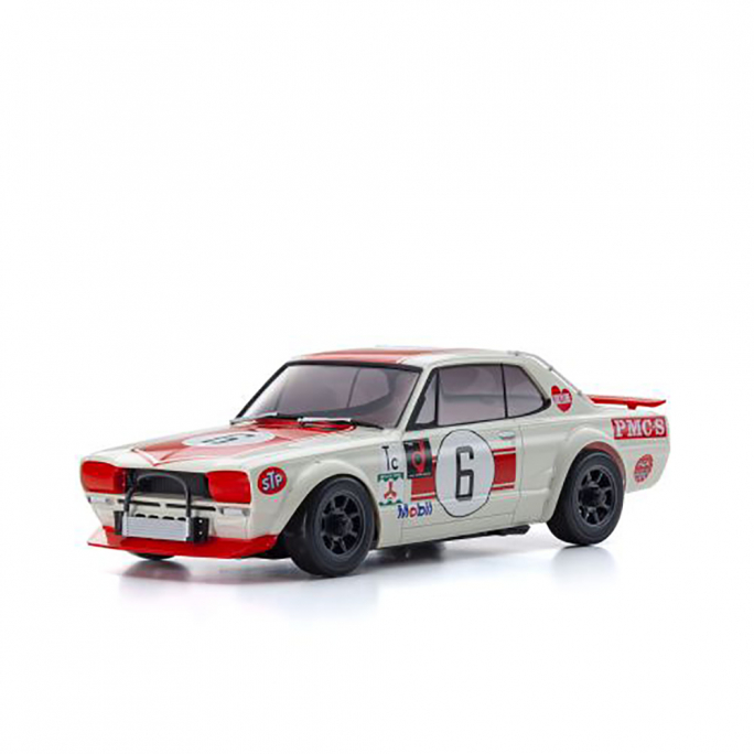 Mini-Z AWD Skyline 2000GT-R KPGC10 Racing'72 Red No.6 (MA020/KT531P) - Kyosho 32643R