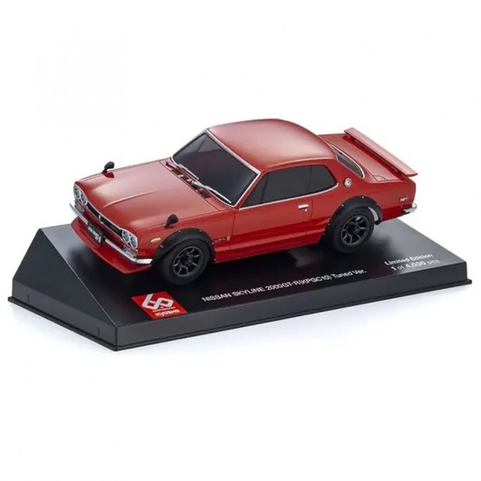 Mini-Z Nissan NSX Skyline 2000 GTR 60th Anniv, Rouge - Autoscale Kyosho MZP466R60