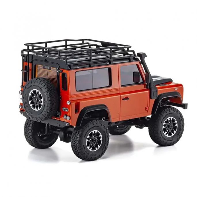 Mini- Z 4x4 MX-01 Land-Rover Defender 90 Adventure, Orange - Kyosho 32531MO