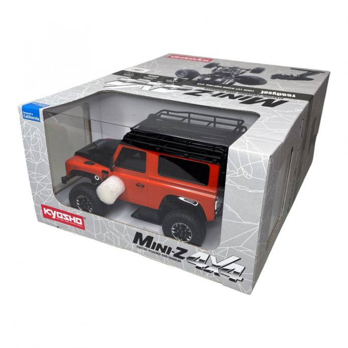 Mini- Z 4x4 MX-01 Land-Rover Defender 90 Adventure, Orange - Kyosho 32531MO