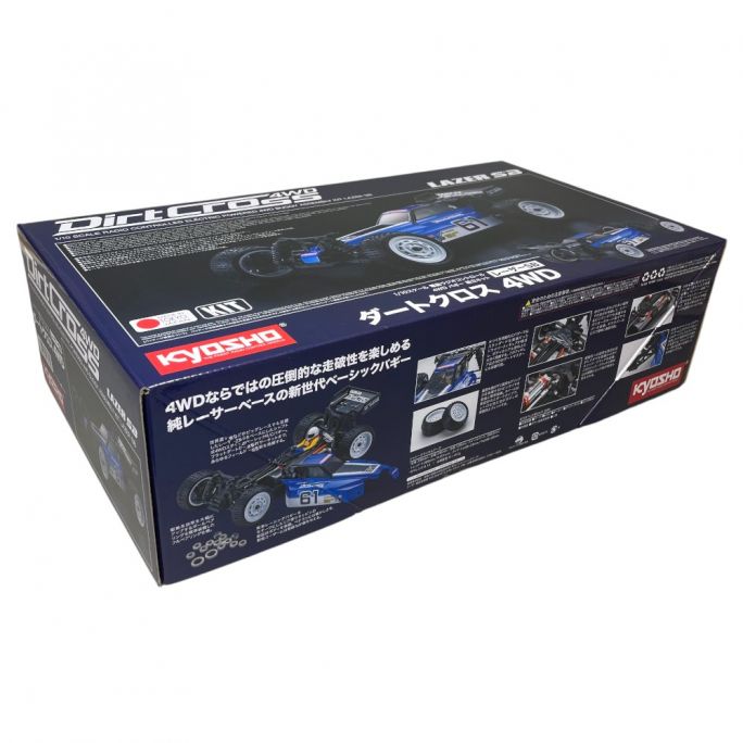 Dirtcross Lazer SB 4WD, Bleu - Kyosho 34321B