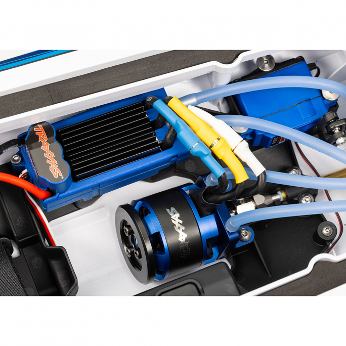 Bateau Offshore Disruptor VXL 4S RTR, Bleu - Traxxas 106064-4-BLUE