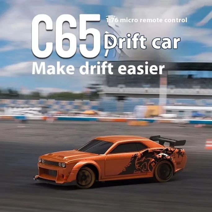 Micro Drift Muscle car CT04 Edition Limitée - Turbo Racing TB-65L - 1/76