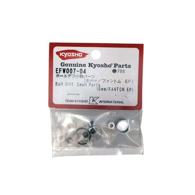 Petites pièces de differentiel à billes EP Fantom - Kyosho EFW00704