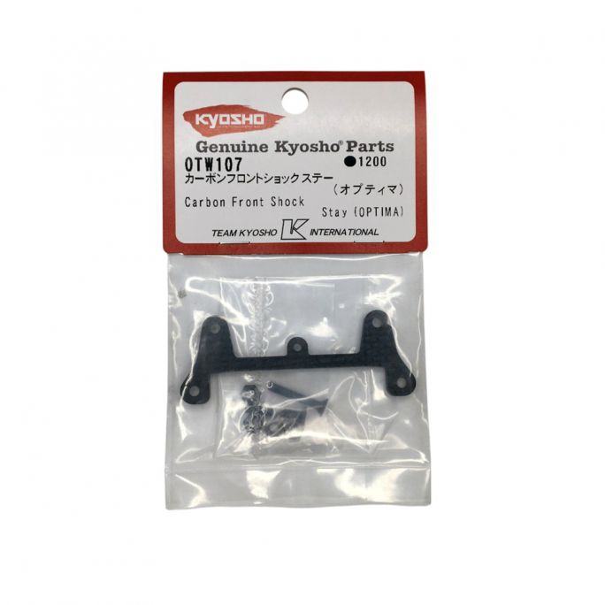 Support amortisseur Avant Optima Carbone - Kyosho OTW107