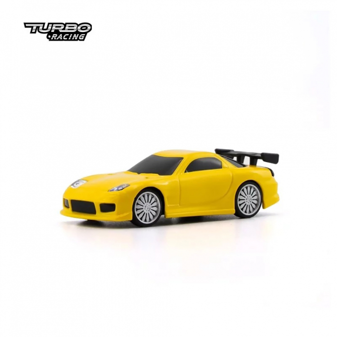 Voiture micro sport "C-71", Jaune RTR - Turbo Racing C71YE - 1/76