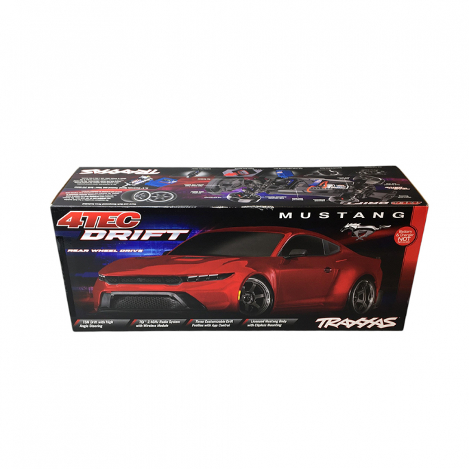 Ford Mustang 4-Tec Drift RTR - TRAXXAS 105237-4-BLK - 1/10