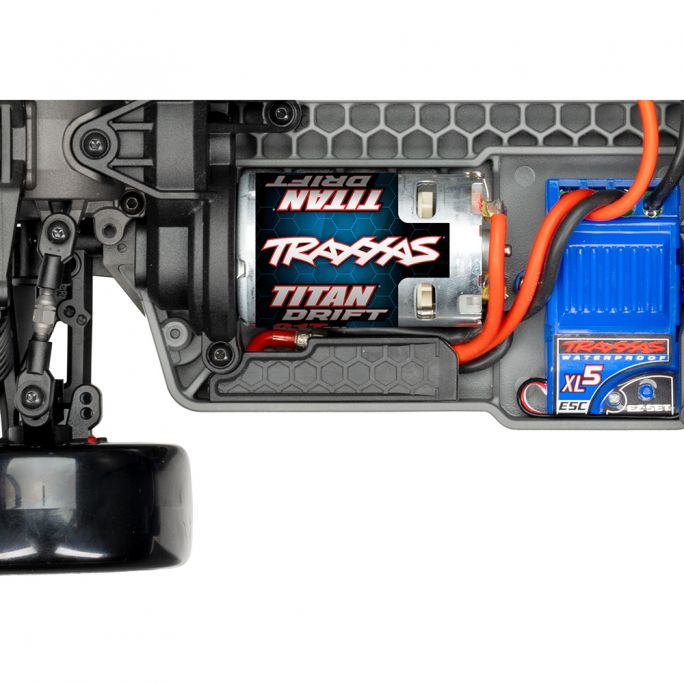 Ford Mustang 4-Tec Drift RTR, Verte - TRAXXAS 105237-4-GRN - 1/10