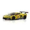 Autoscale Mini-Z Chevrolet Corvette C8R racing, MR03 Jaune (W-MM) - Kyosho MZP244Y