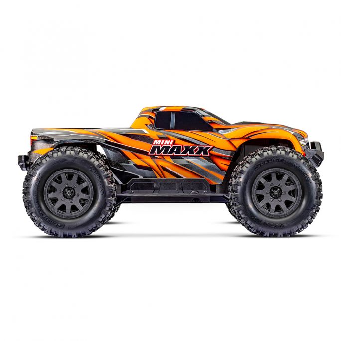 Mini MAXX BL-2S RTR (Accu/Chargeur USB), Orange - Traxxas 107154-1