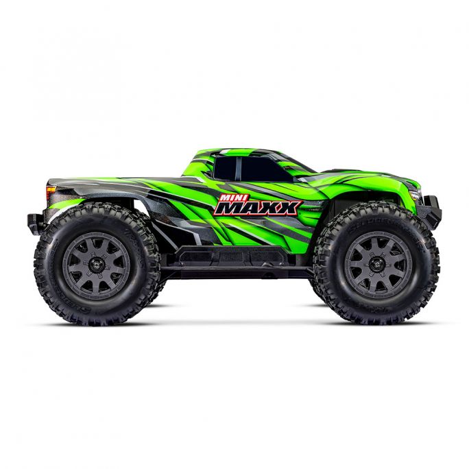 Mini MAXX BL-2S RTR (Accu/Chargeur USB), Vert - Traxxas 107154-1 - 1/10