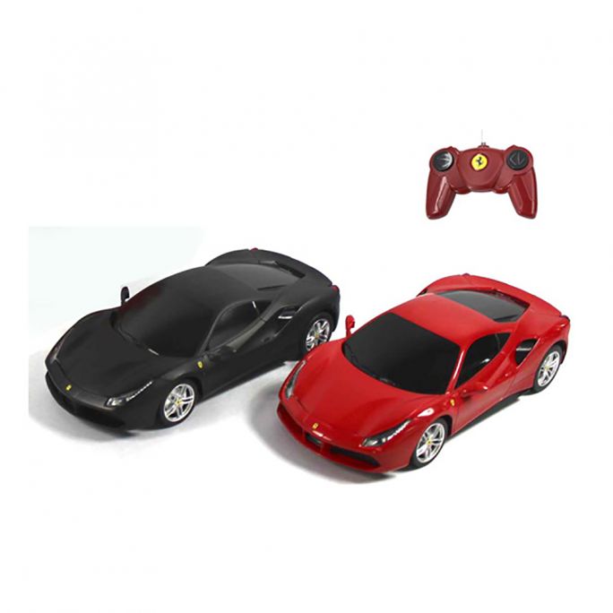 Ferrari 488 GTB, Rouge RTR - RASTAR RS76000 - 1/24