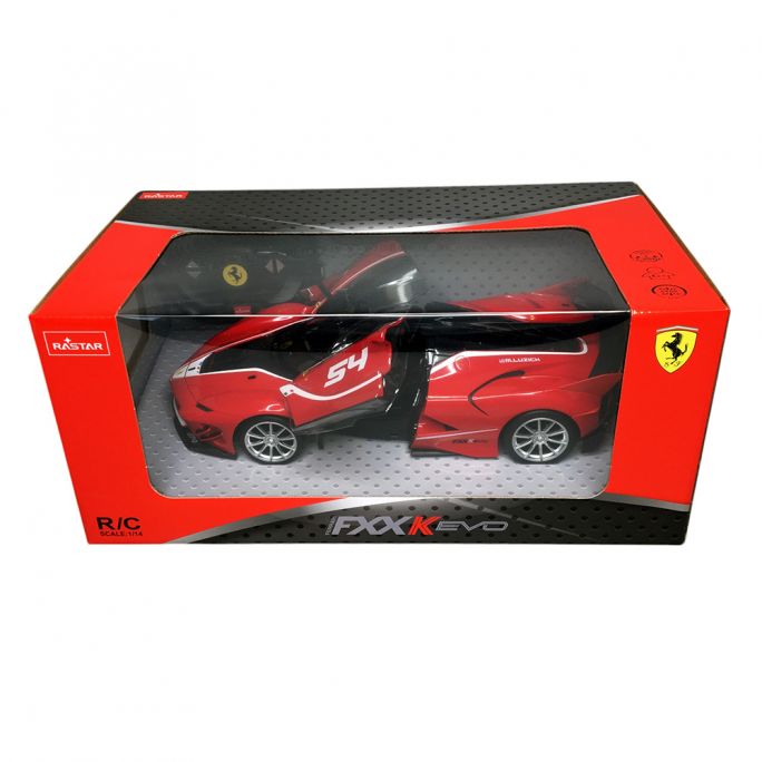 Ferrari FXX K Evo, Rouge RTR - RASTAR RS79200 - 1/14