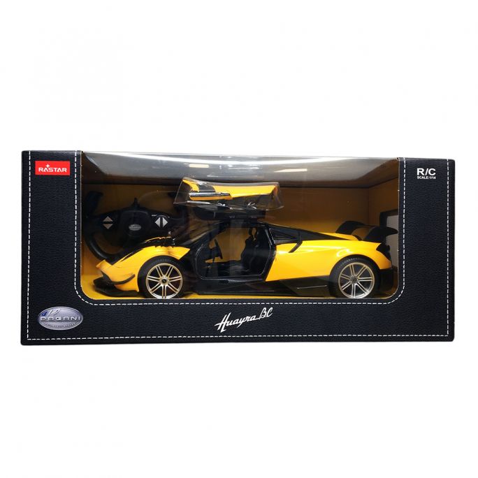 Pagani Huayra BC, Jaune RTR - RASTAR RS75400 - 1/14