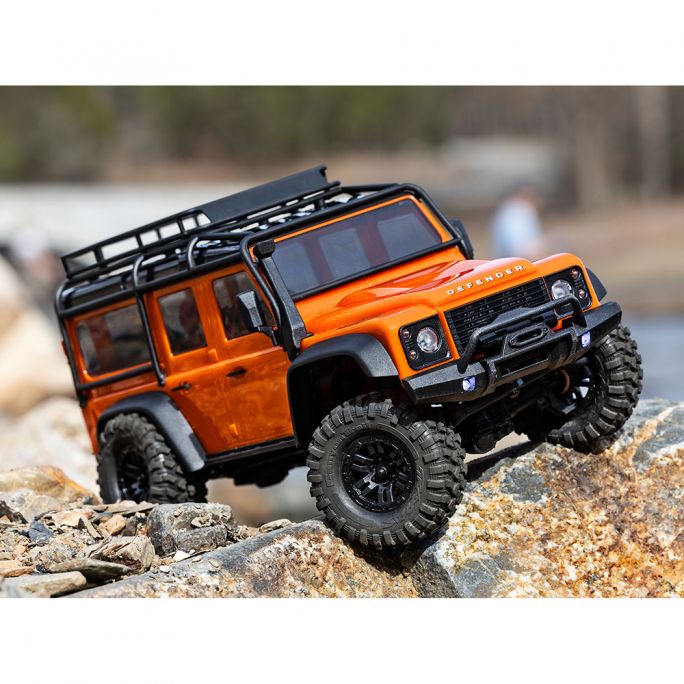 Land Rover Defender TRX-4M Orange - TRAXXAS 97054-1ORNG - 1/18