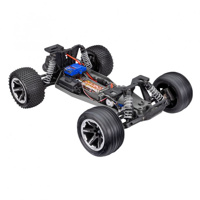 Stadium Truck Rustler XL-5, RTR (Accu/chargeur/radio) - Traxxas 37254-8-RED - 1/10