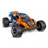 Stadium Truck Rustler XL-5, RTR (Accu/chargeur/radio), Orange - Traxxas 37254-8-ORNG - 1/10