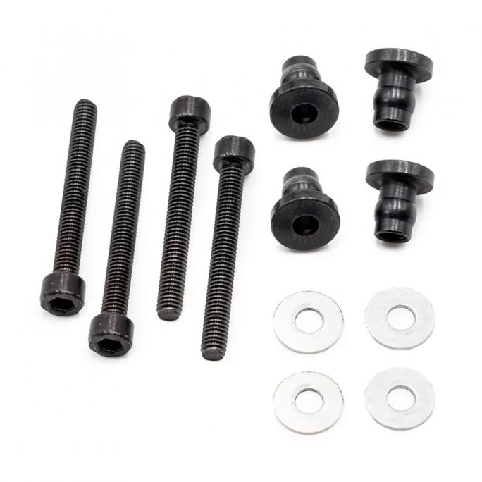 Kit fixations amortisseurs Rogue Buggy - HOBBYTECH ROG-084