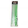 Tubes antenne 30cm vert fluo avec capuchon silicone - HOBBYTECH HT-520001G