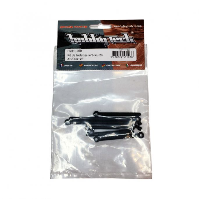 Kit de bielettes inférieures CRX18 - HOBBYTECH CRX18-004