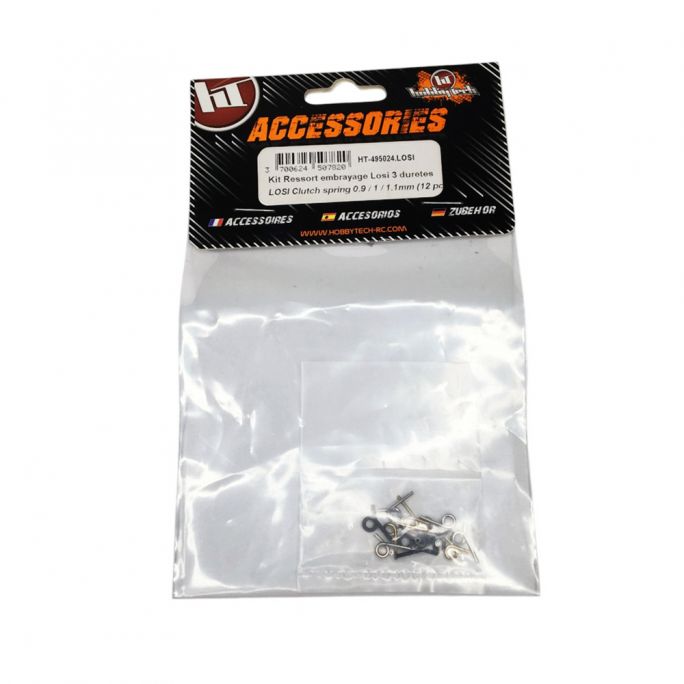 Kit ressorts embrayage Losi 3 duretés - HOBBYTECH HT-495024.LOSI