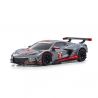 Autoscale Mini-Z Chevrolet Corvette C8R, Gun Metal/White (W-MM) - Kyosho MZP244GMR