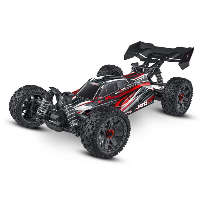 Buggy Jato 4x4 BL-2S, RTR, 4WD, Rouge - TRAXXAS 90154-4 - 1/8