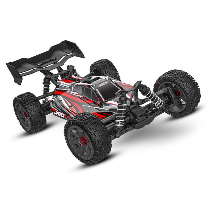 Buggy Jato 4x4 BL-2S, RTR, 4WD, Rouge - TRAXXAS 90154-4 - 1/8