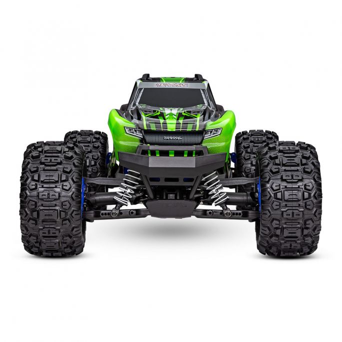 Monster Truck Stampede 4x4 BL-2s Clipless RTR, 4WD, Vert - TRAXXAS 67154-4 - 1/10