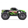 Monster Truck Stampede 4x4 BL-2s Clipless RTR, 4WD, Vert - TRAXXAS 67154-4 - 1/10