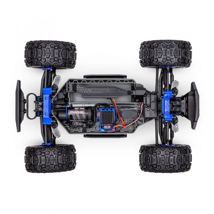 Monster Truck Stampede 4x4 BL-2s Clipless RTR, 4WD, Vert - TRAXXAS 67154-4 - 1/10