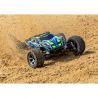 Stadium Truck Rustler 4x4 HD VXL 3S TSM, RTR, Vert - TRAXXAS 67376-4 - 1/10