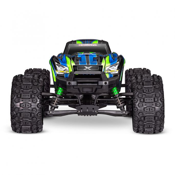 Monster Truck X-MAXX Belted VXL, RTR, 4WD, Vert - TRAXXAS 77096-4 - 1/10