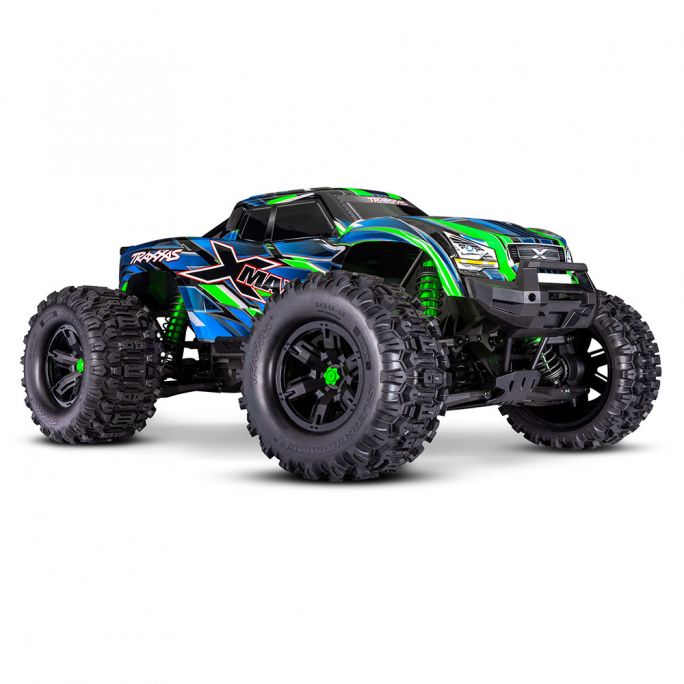 Monster Truck X-MAXX Belted VXL, RTR, 4WD, Vert - TRAXXAS 77096-4 - 1/10