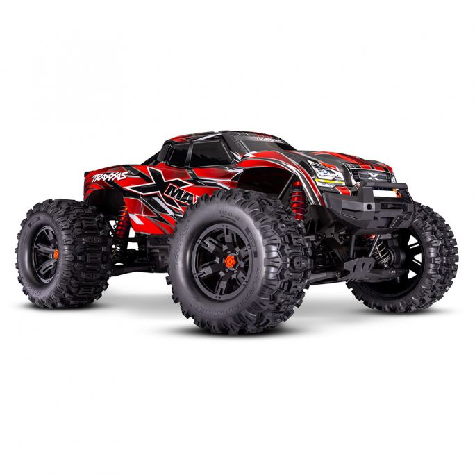 Monster Truck X-MAXX Belted 4X4 8S VXL, RTR, 4WD, Rouge - TRAXXAS 77096-4 - 1/5