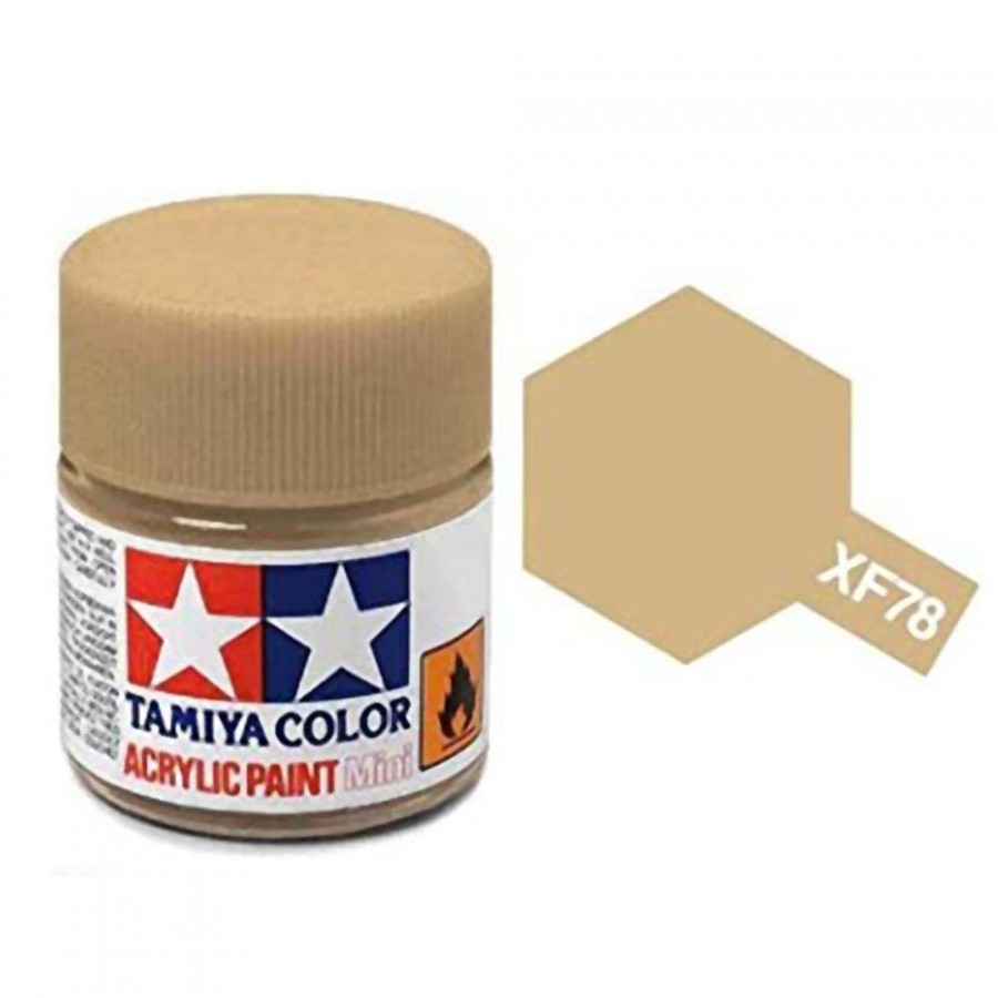 Bois (parquet) tanné mat pot de 10ml-TAMIYA XF78