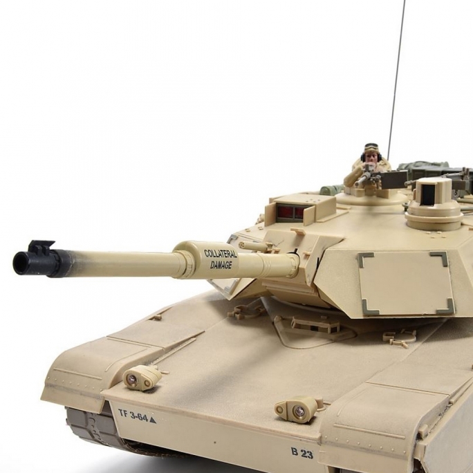 Char - Tank M1 A2 Abrams RTR - 1/16 - CARSON 500907188