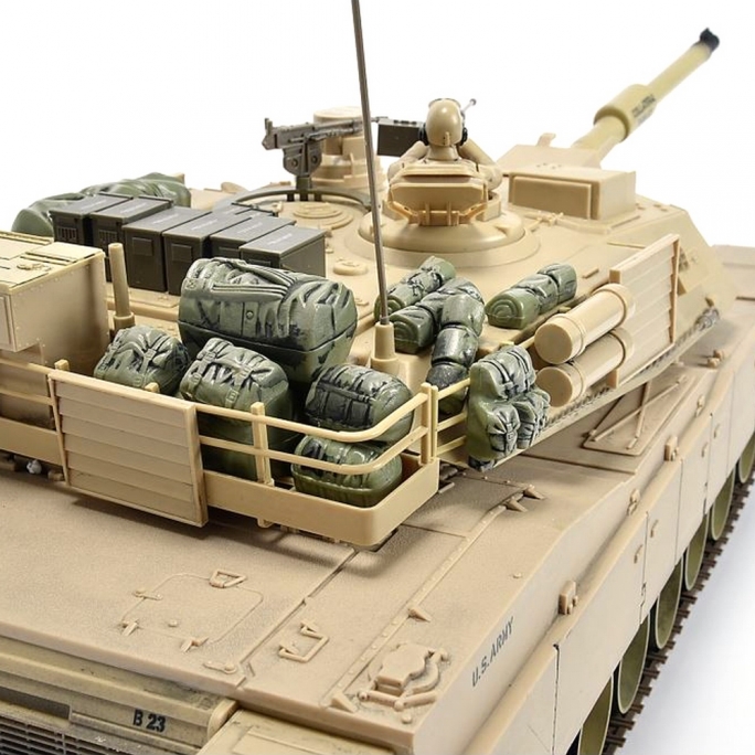 Char - Tank M1 A2 Abrams RTR - 1/16 - CARSON 500907188