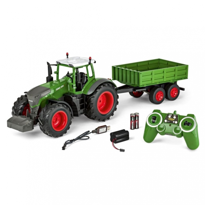 Tracteur FENDT 1050 Vario avec remorque 2WD RTR - 1/16 - CARSON 500907314